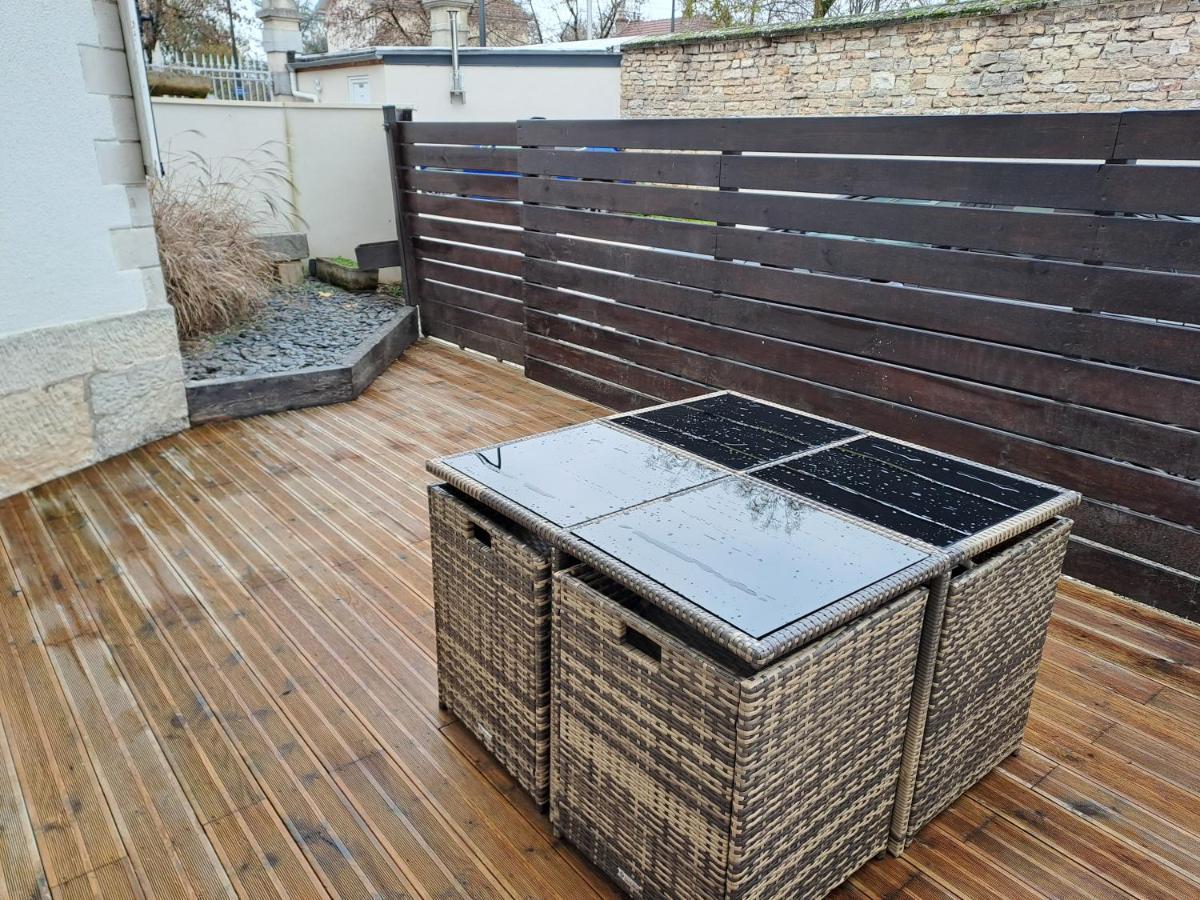 Bel Appartement Grande Terrasse Avec Parking A Dijon Eksteriør bilde